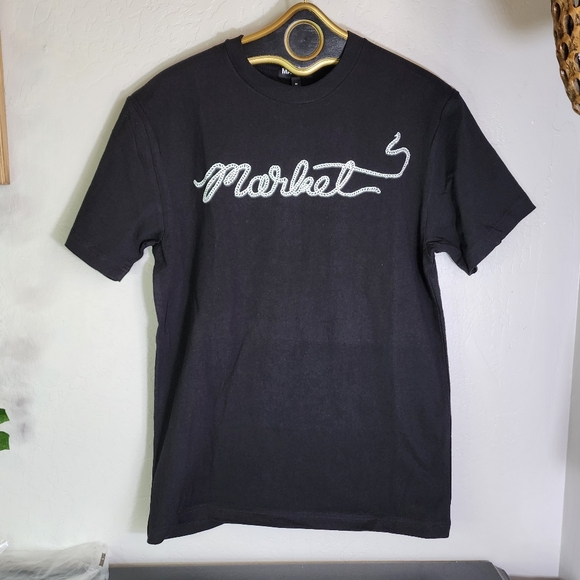 market Other - Market Wrangler Rope Logo Black Tee
